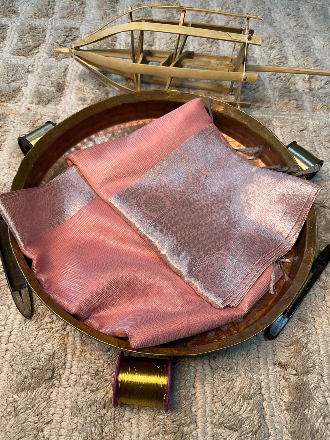 Eccentric zari weave Softsilk Banarasi saree
