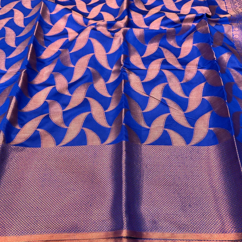 Royal Blue Soft Silk Saree