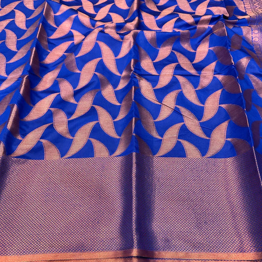 Royal Blue Soft Silk Saree