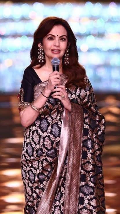 Nita Ambani mam inspired semi pure saree