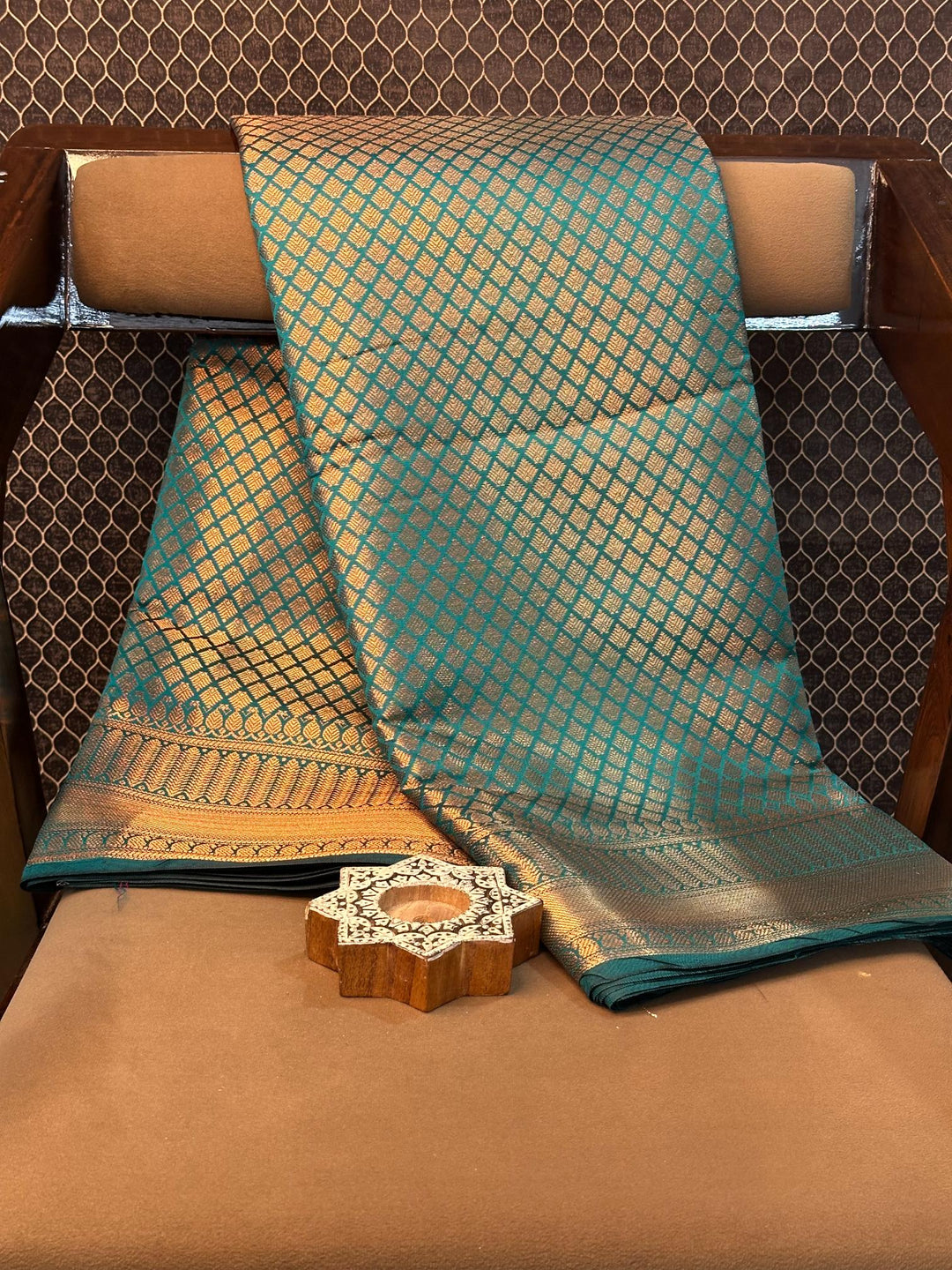 Eccentric zari weave Softsilk Banarasi saree