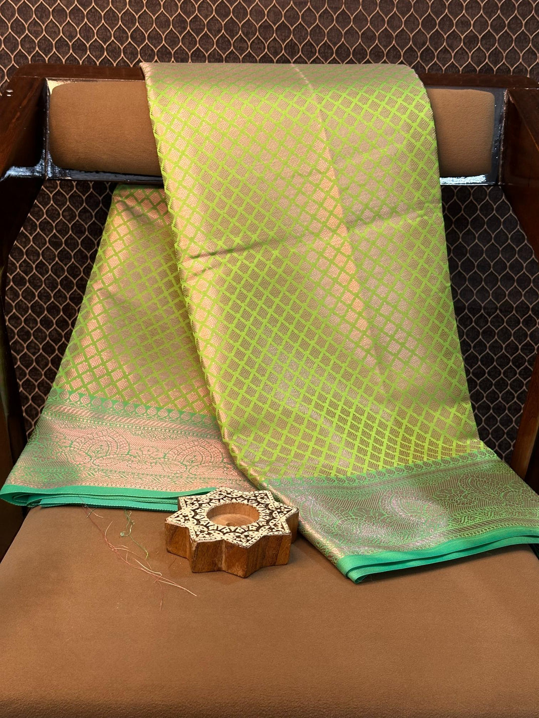 Eccentric zari weave Softsilk Banarasi saree