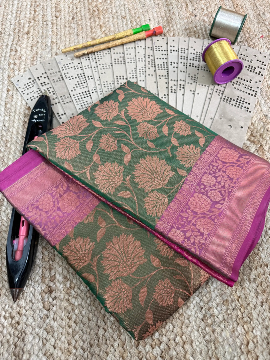 Handpicked Softsilk Heritage Banarasi Saree