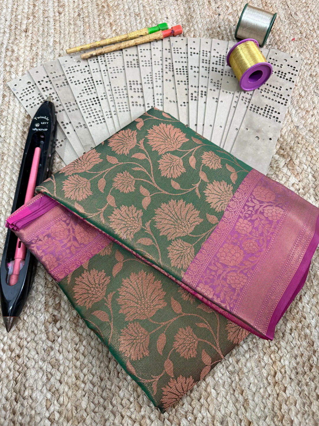 Handpicked Softsilk Heritage Banarasi Saree