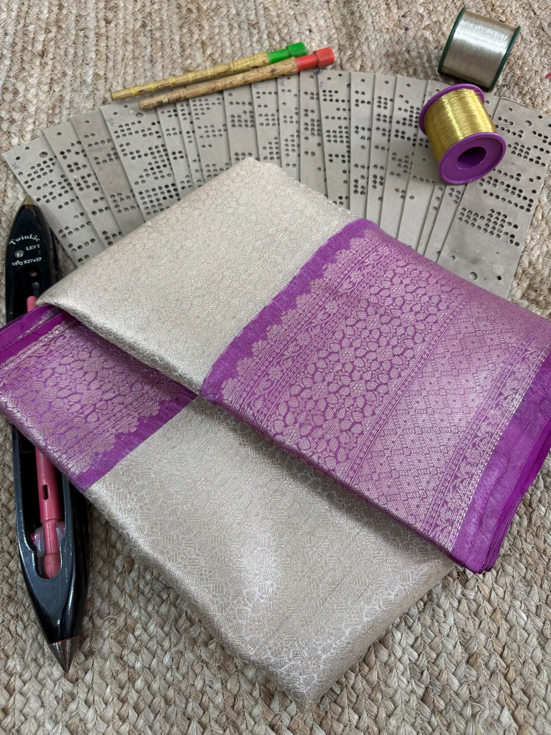 Handpicked Softsilk Heritage Banarasi Saree