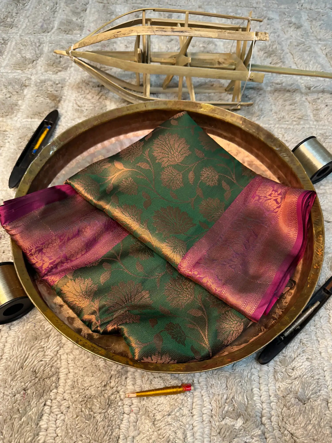 Handpicked Softsilk Heritage Banarasi Saree