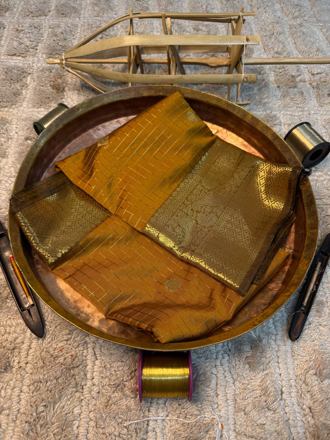 Eccentric zari weave Softsilk Heritage Banarasi saree