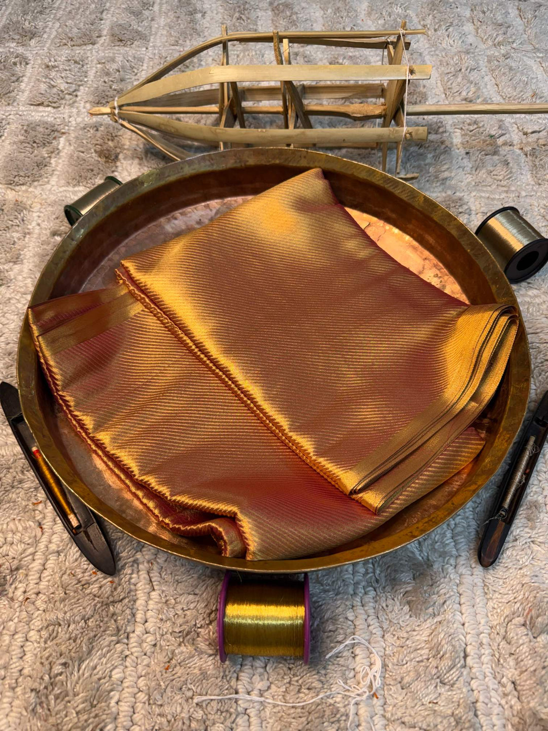 Eccentric zari weave Softsilk Heritage Banarasi saree