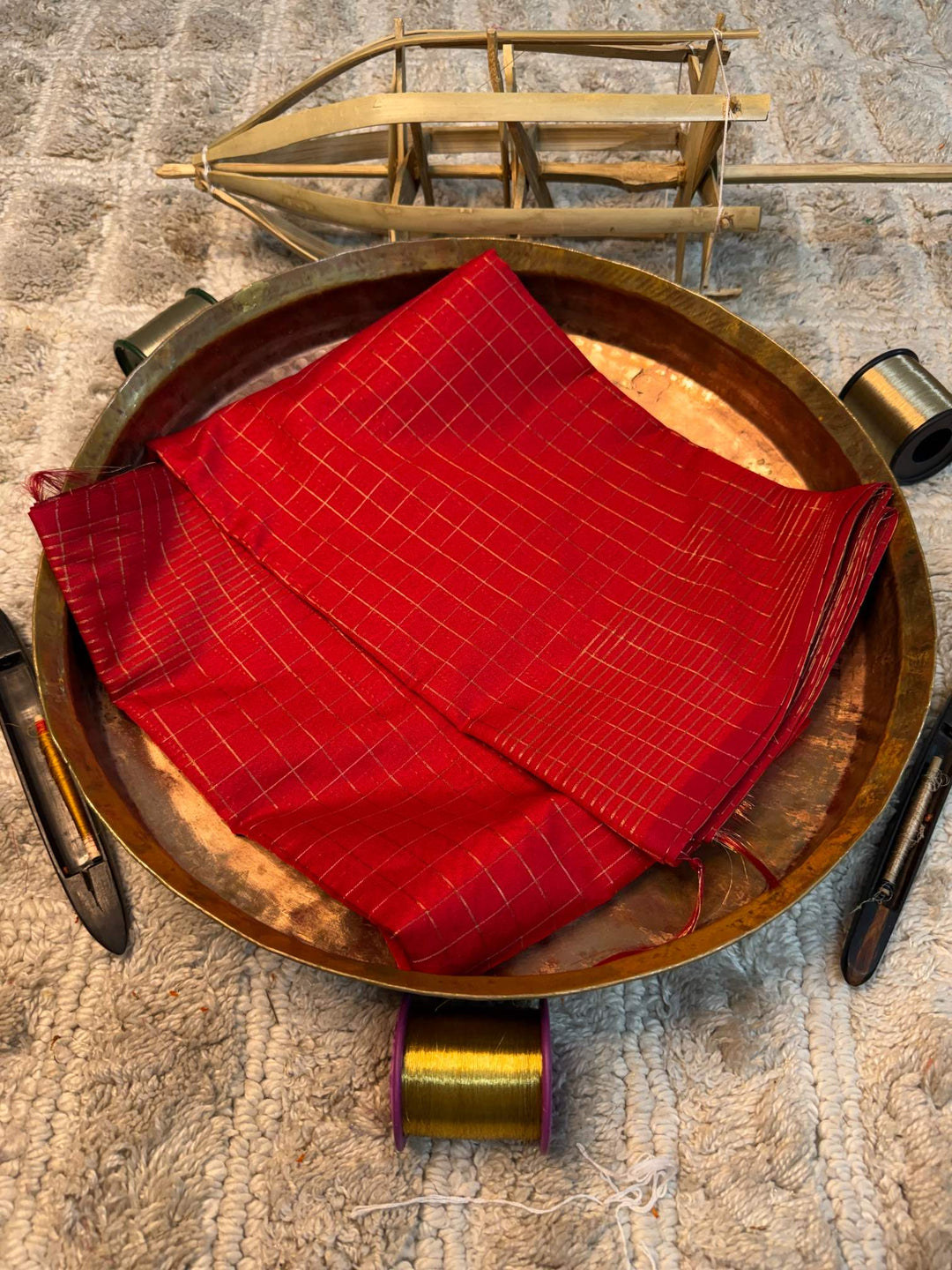 Eccentric zari weave Softsilk Heritage Banarasi saree