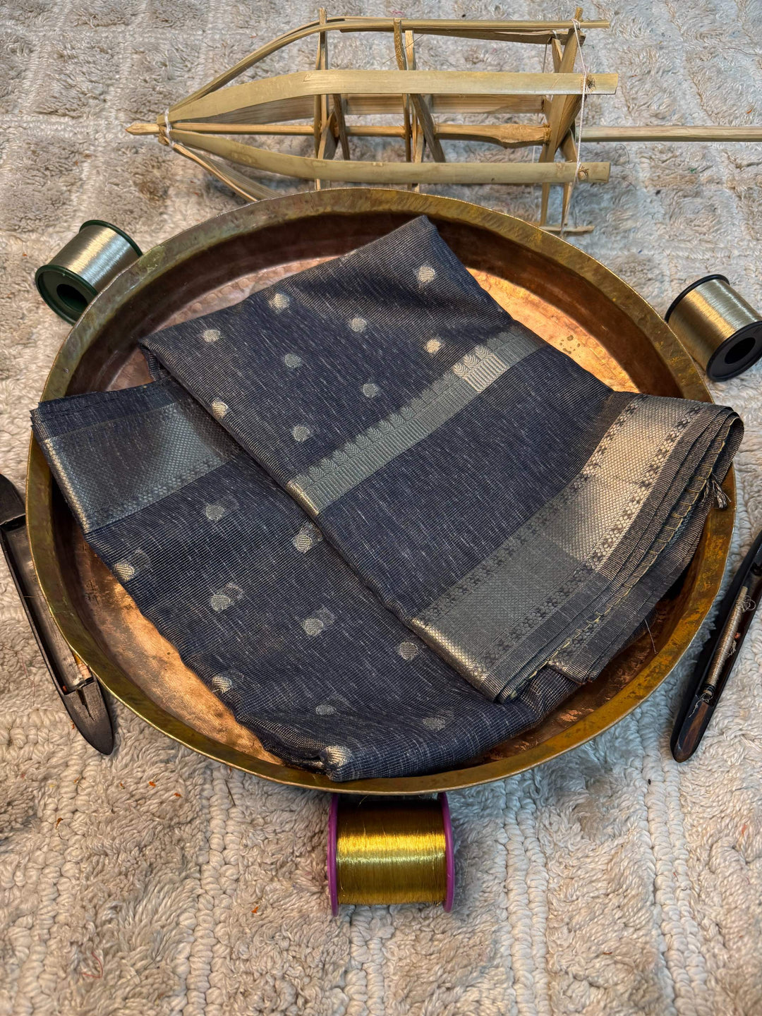 Eccentric zari weave Softsilk Heritage Banarasi saree