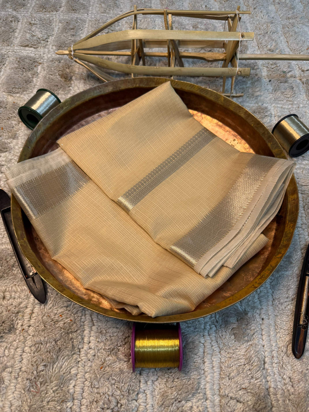 Eccentric zari weave Softsilk Banarasi saree