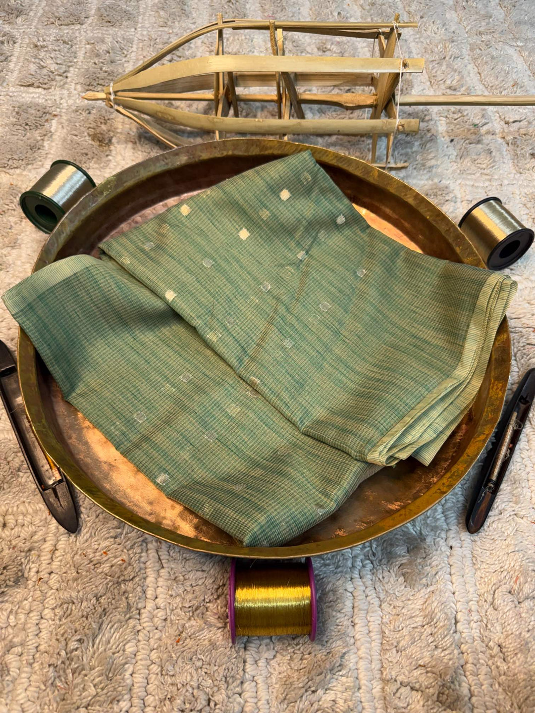 Eccentric zari weave Softsilk Banarasi saree