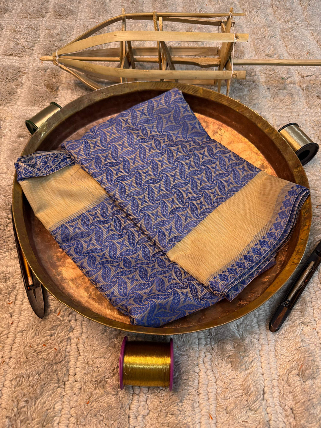 Eccentric zari weave Softsilk Heritage Banarasi saree