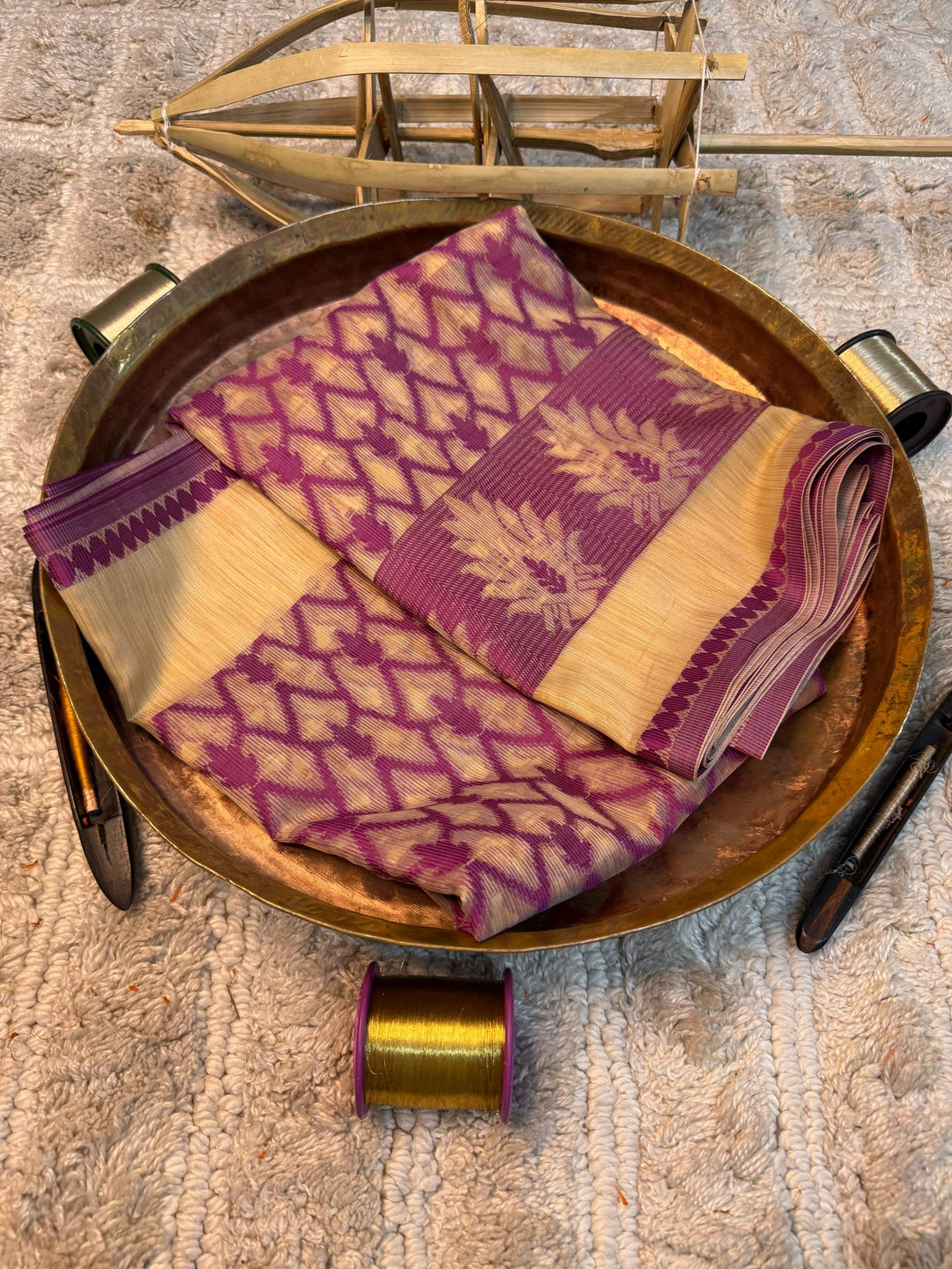 Eccentric zari weave Softsilk Heritage Banarasi saree