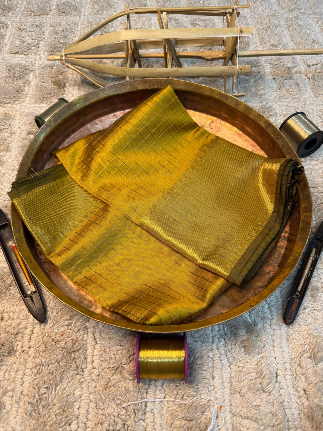 Eccentric zari weave Softsilk Heritage Banarasi saree