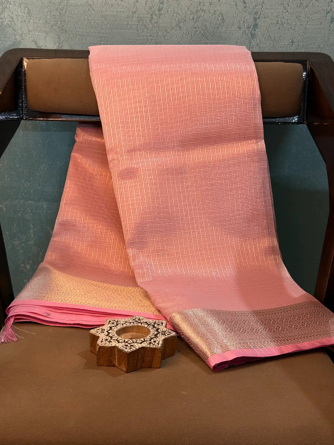 Contemporary Weave Kora Tissue Silk Banarasi Saree