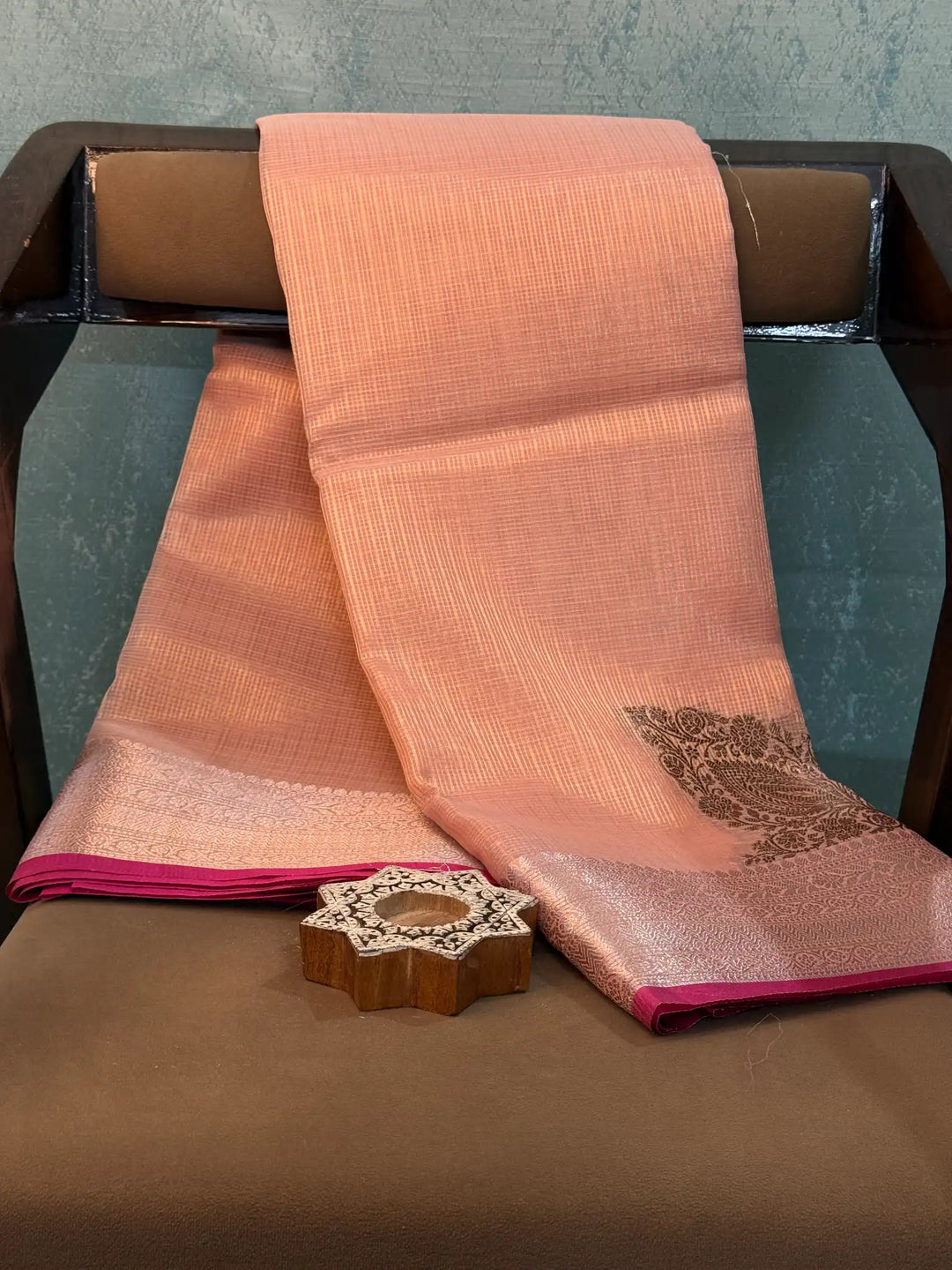 Contemporary Weave Kora Tissue Silk Banarasi Saree