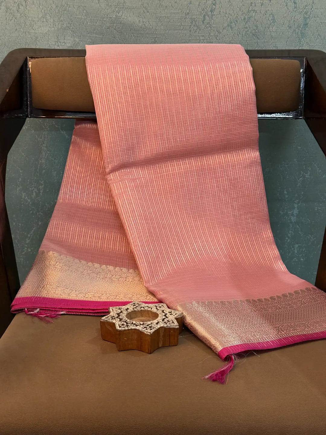Contemporary Weave Kora Tissue Silk Banarasi Saree