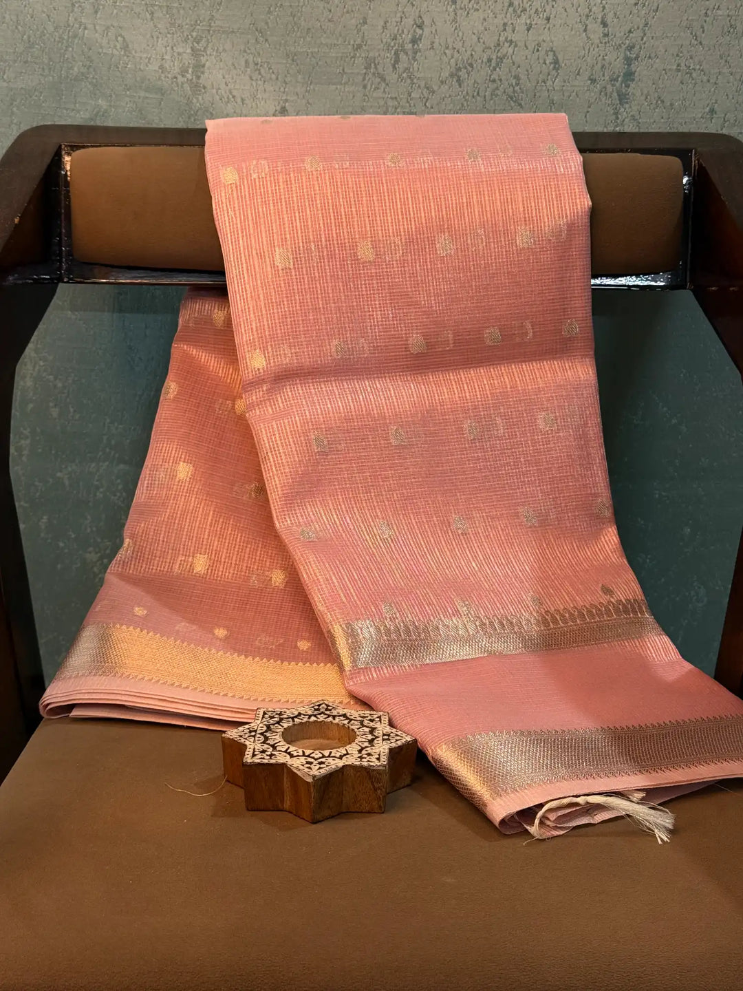 Contemporary Weave Kora Tissue Silk Banarasi Saree