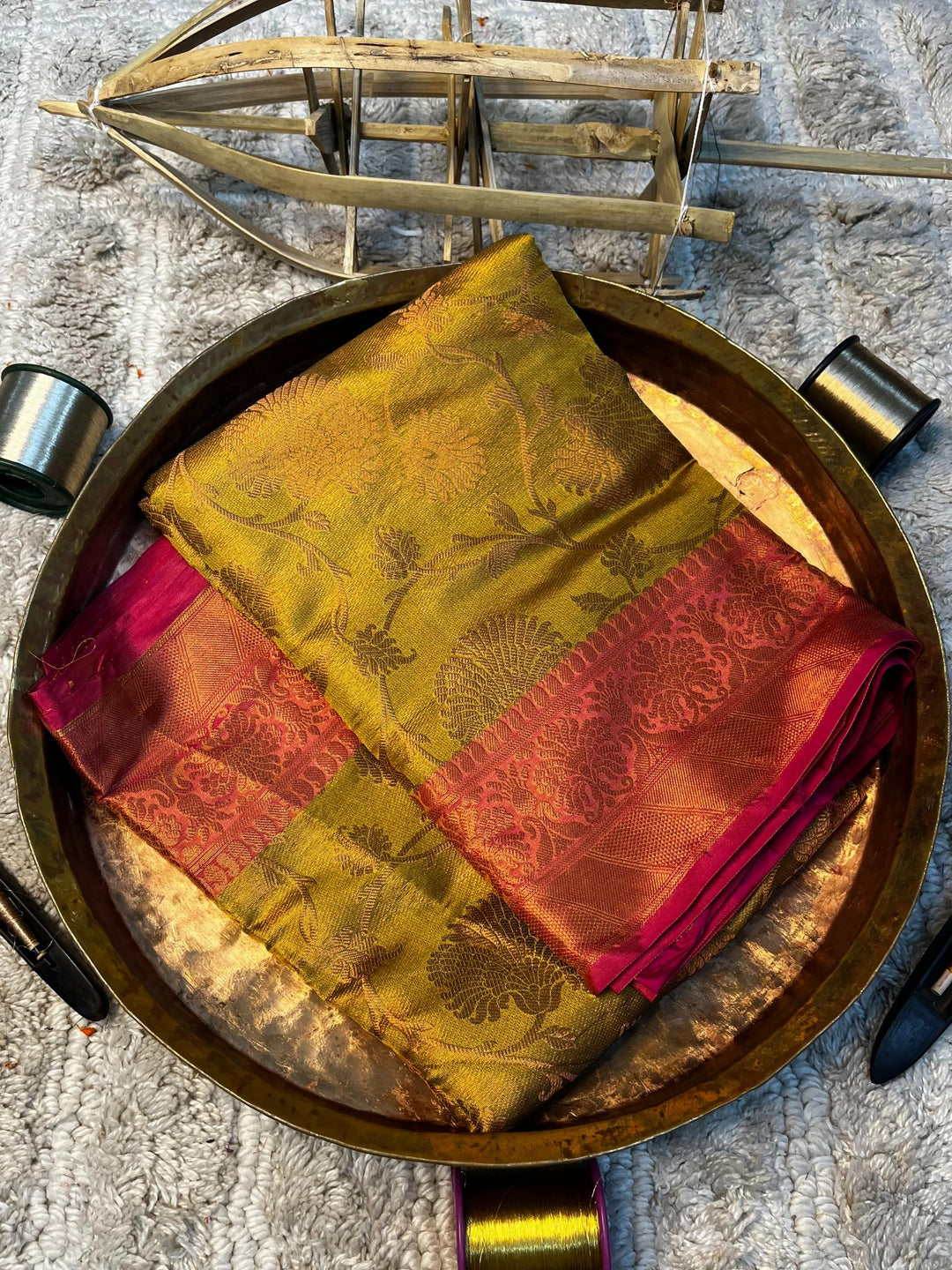 Eccentric Zari Weave Softsilk Heritage Banarasi Saree