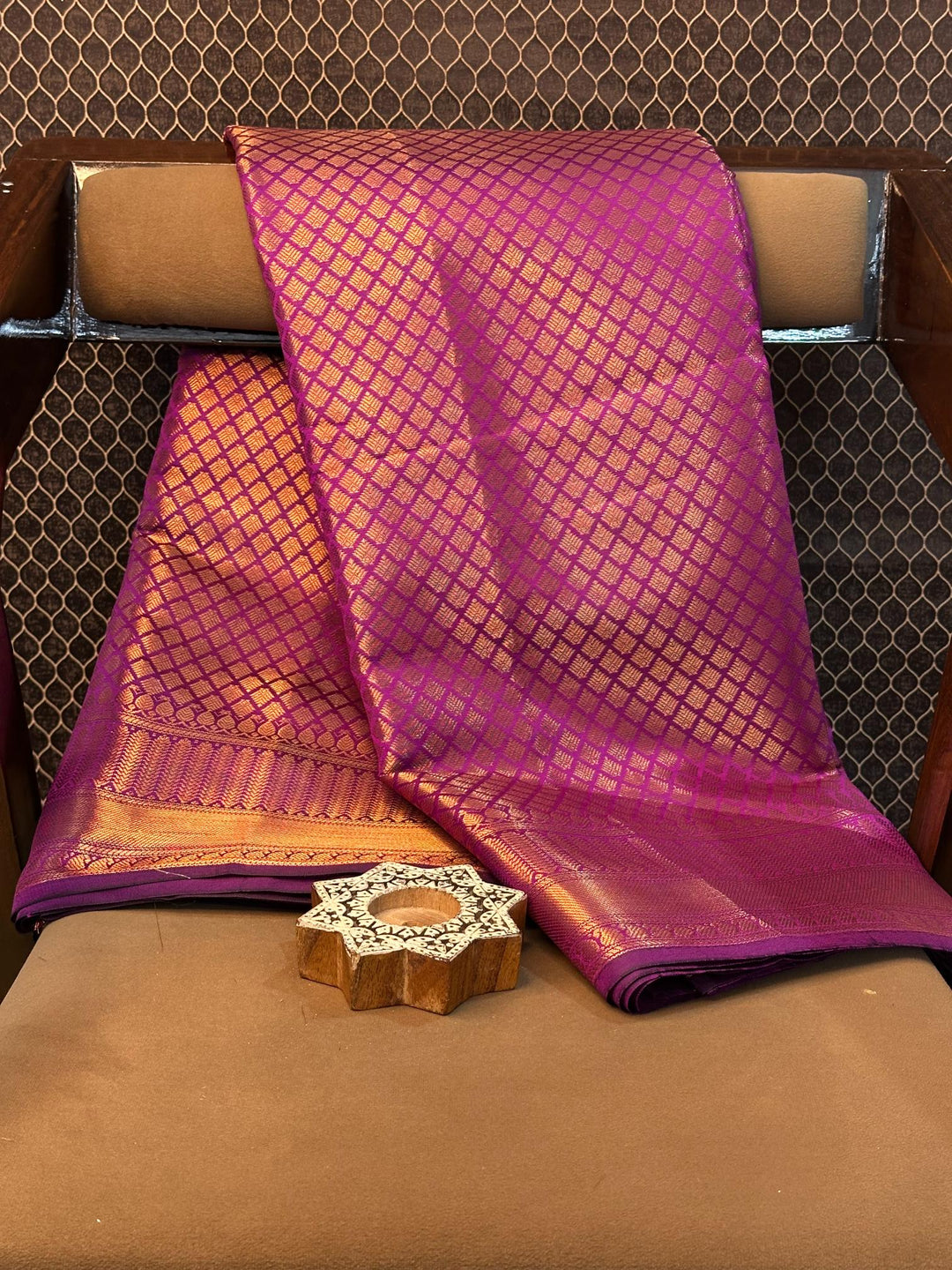 Handpicked Softsilk Heritage Banarasi Saree