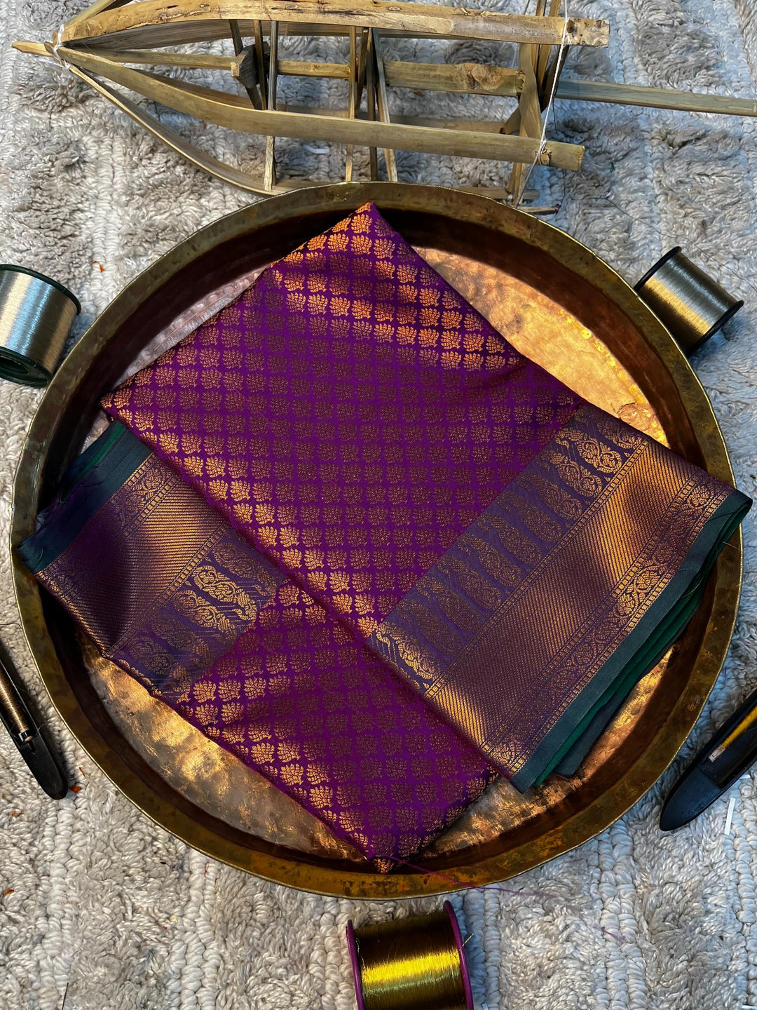 Eccentric Zari Weave Softsilk Banarasi Saree
