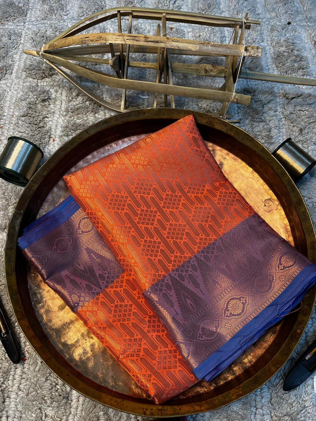 Eccentric Zari Weave Softsilk Banarasi Saree