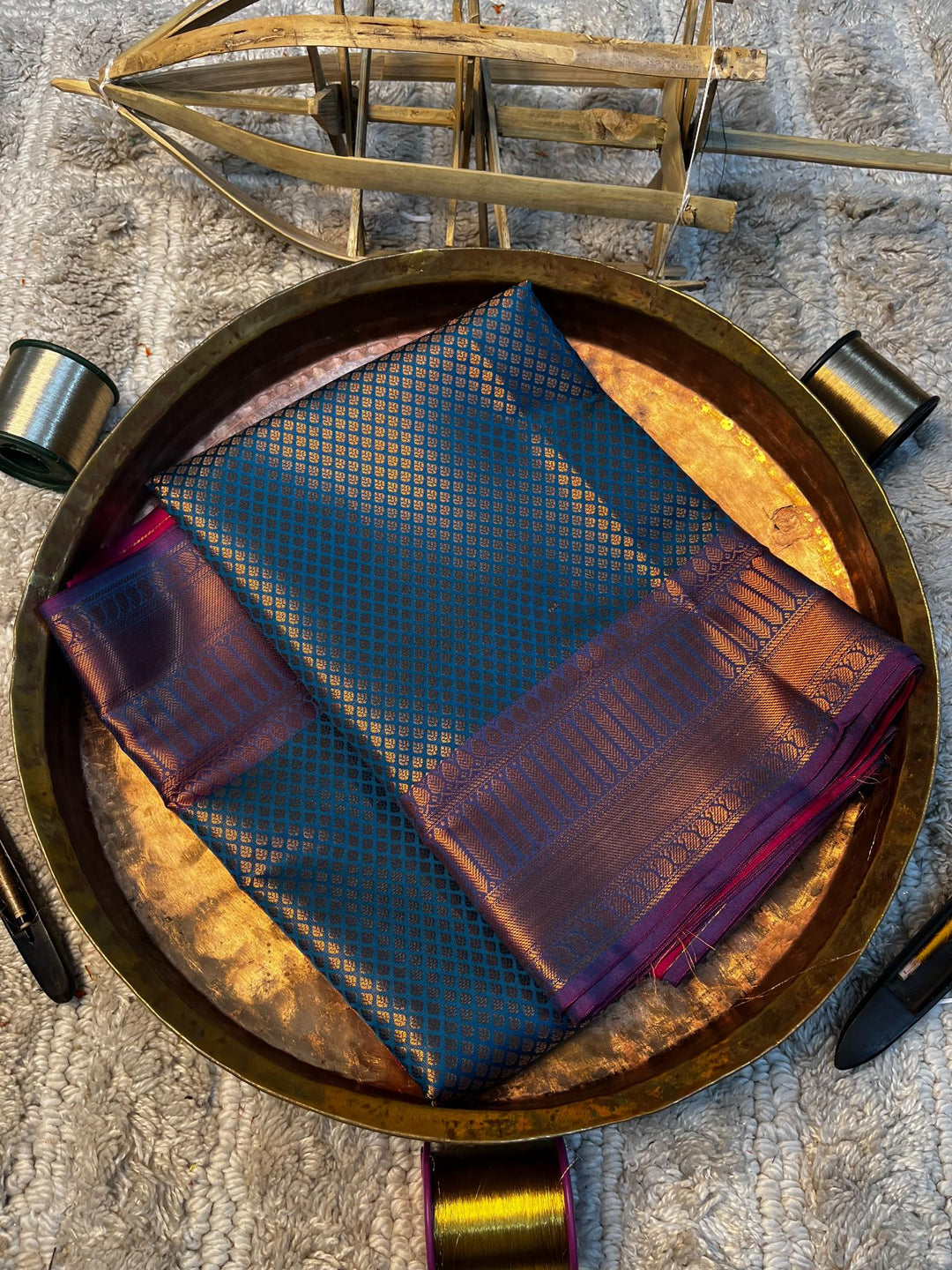 Eccentric Zari Weave Softsilk Banarasi Saree