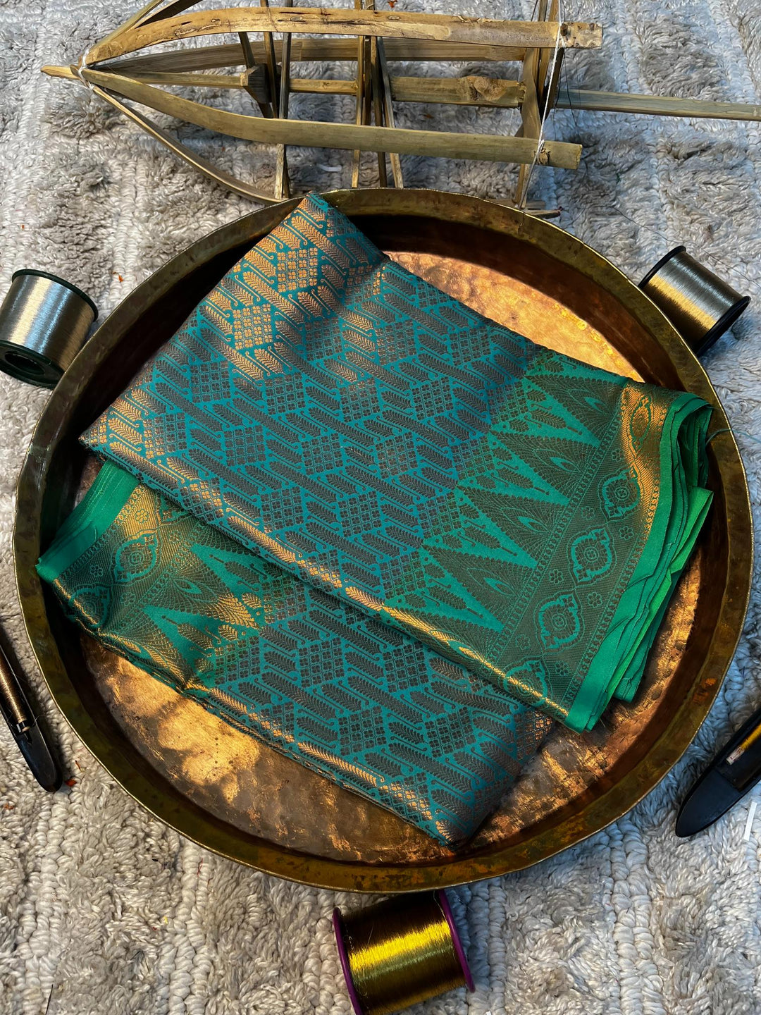 Eccentric Zari Weave Softsilk Banarasi Saree