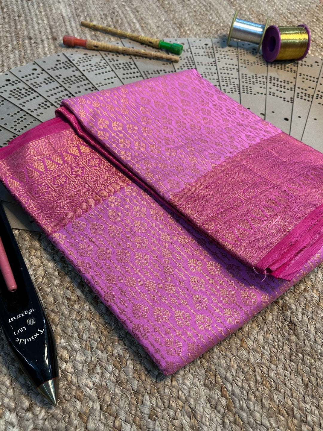 Contemporary Weave Softsilk Heritage Banarasi Saree
