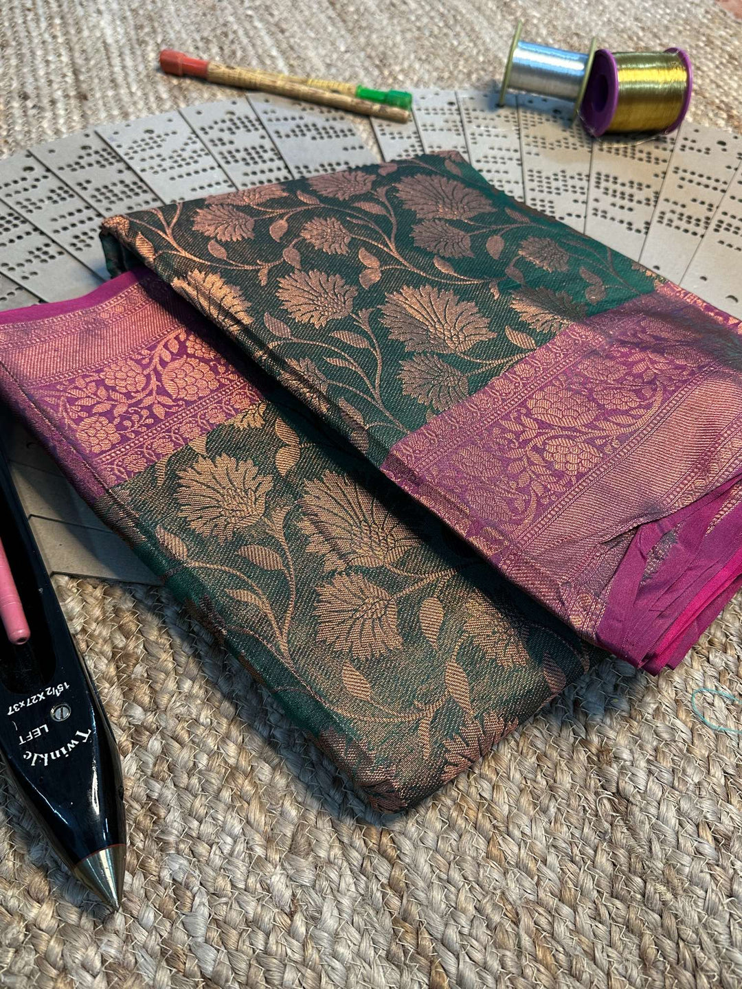 Contemporary Weave Softsilk Heritage Banarasi Saree