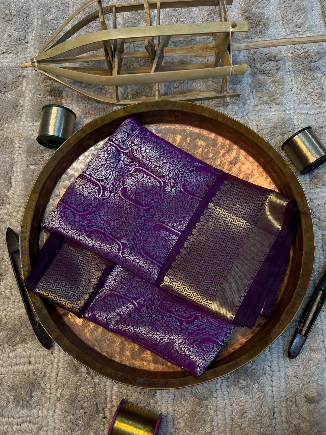 Eccentric zari weave Softsilk Heritage Banarasi saree