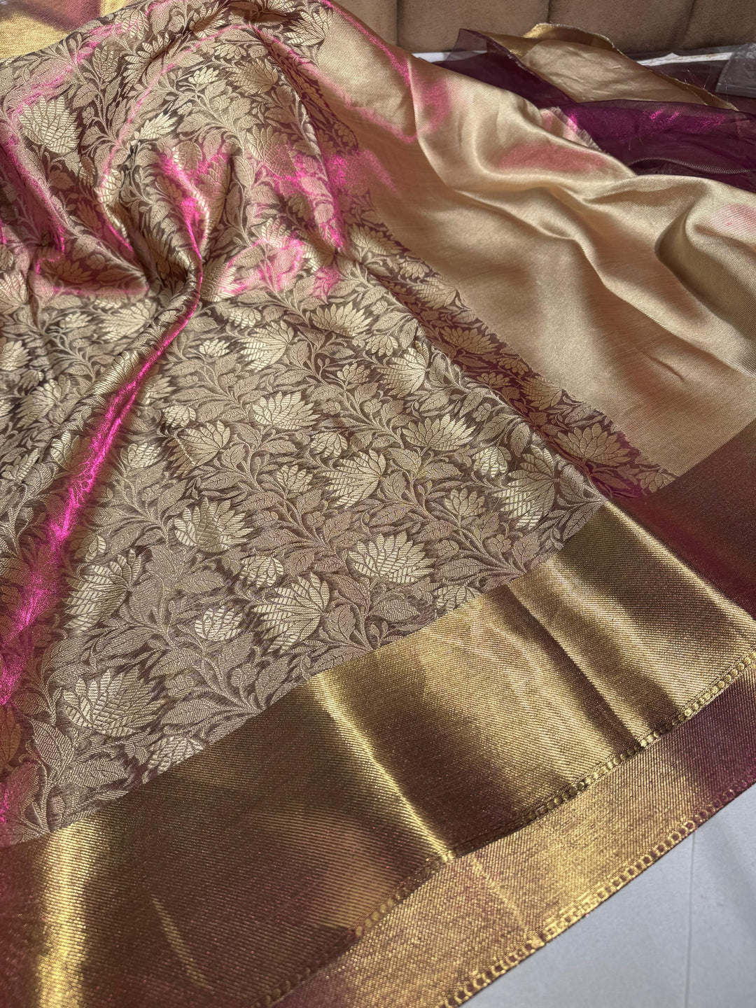 nita mam inspired saree with rich pallu and blouse