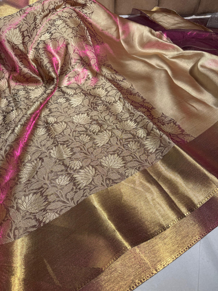 nita mam inspired saree with rich pallu and blouse