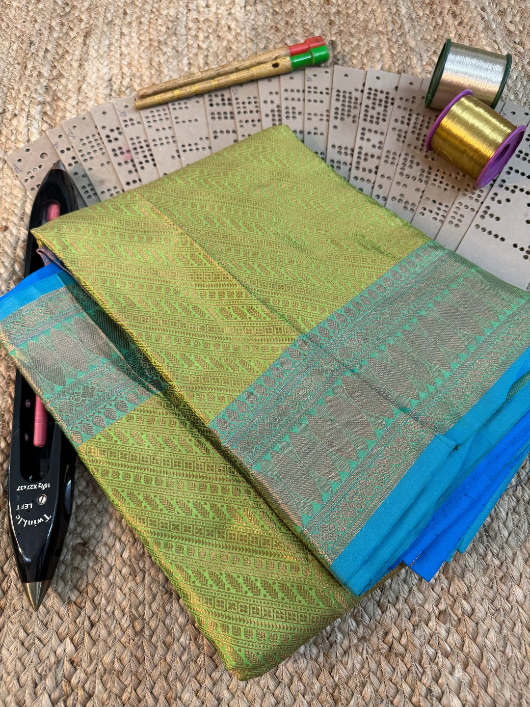 Eccentric Zari Weave Softsilk Banarasi Saree