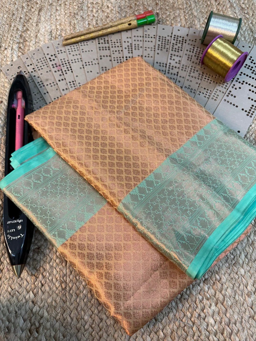 Eccentric Zari Weave Softsilk Banarasi Saree