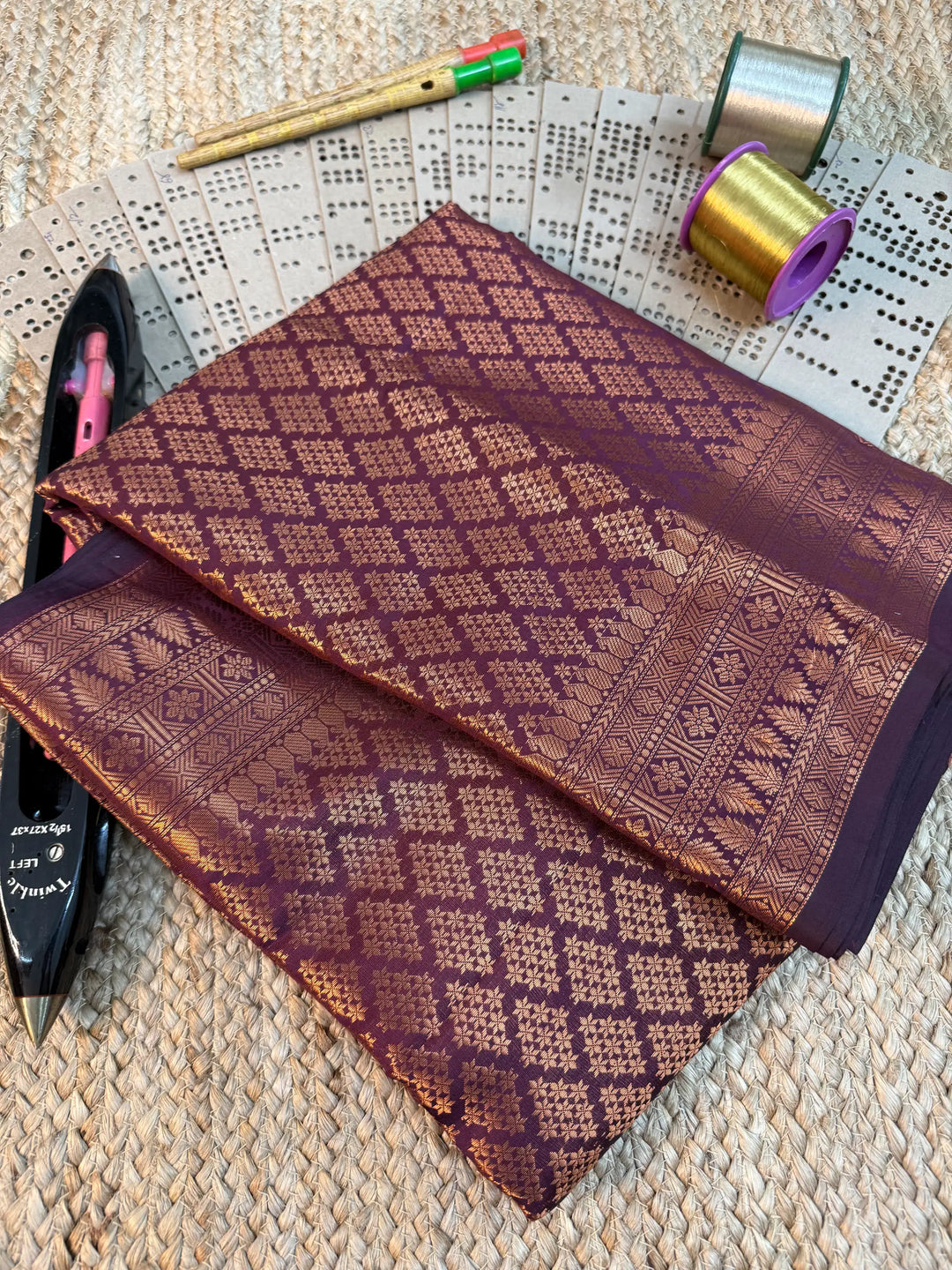 Eccentric Zari Weave Softsilk Banarasi Saree