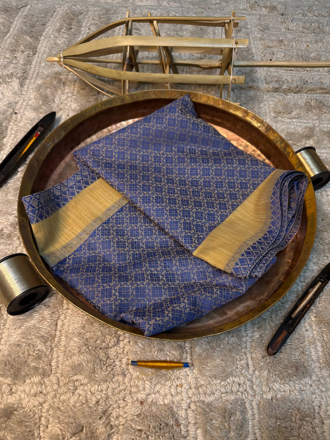 Eccentric Zari Weave Softsilk Banarasi Saree