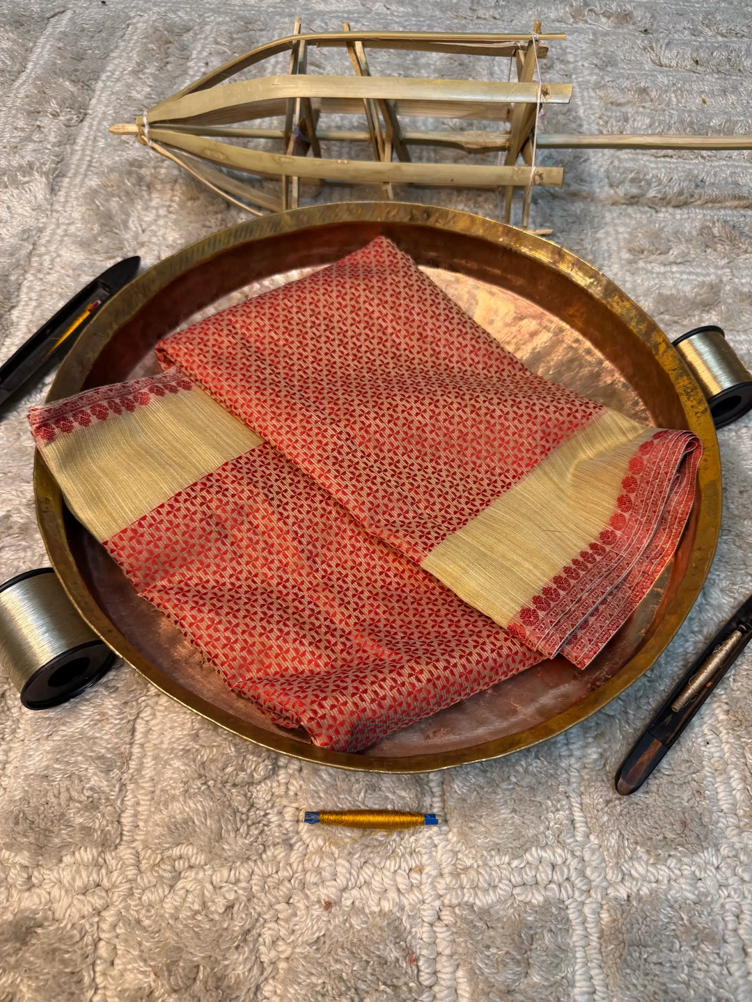 Eccentric Zari Weave Softsilk Banarasi Saree