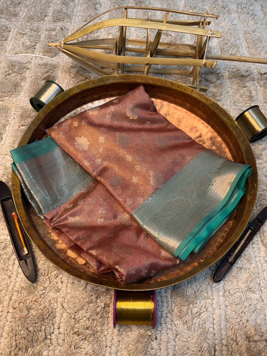 Eccentric zari weave Softsilk Banarasi saree