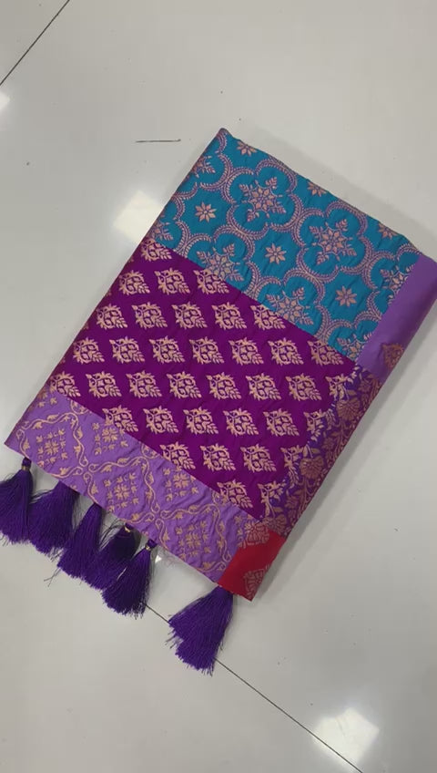 Nita Ambani Maam Inspired Premium Katan Silk Rangkat Saree