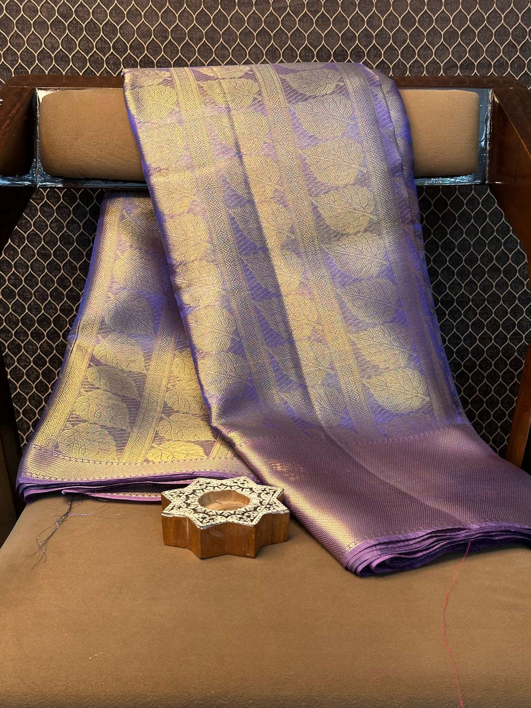 Eccentric zari weave Softsilk Heritage Banarasi saree