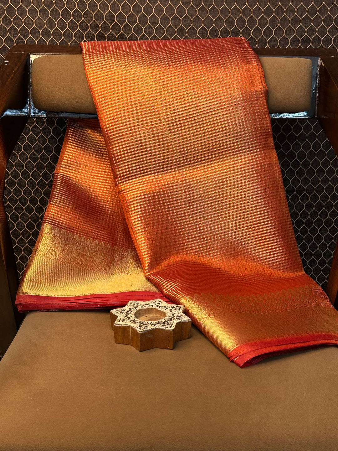 Eccentric zari weave Softsilk Heritage Banarasi saree