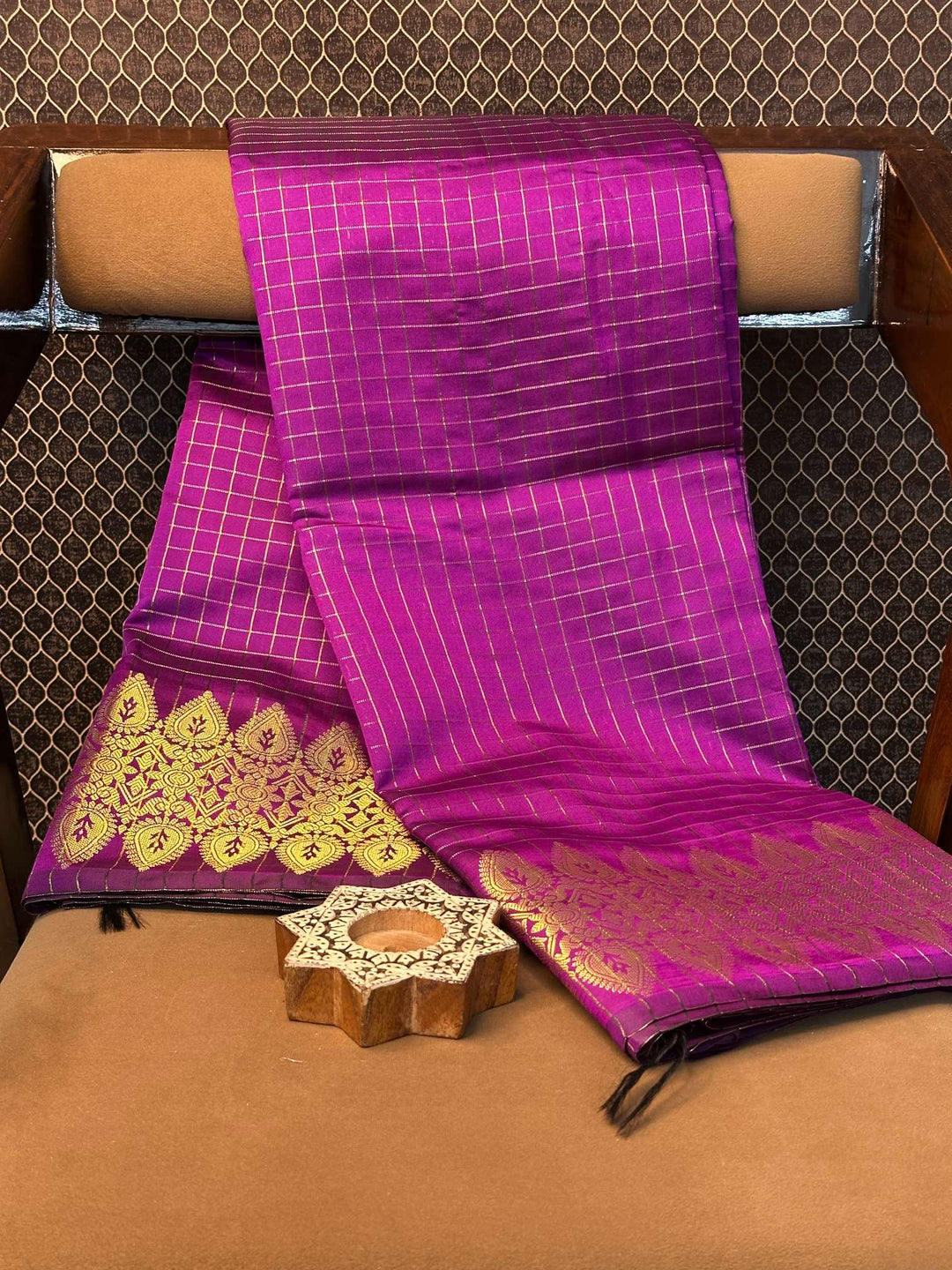 Eccentric zari weave Softsilk Heritage Banarasi saree
