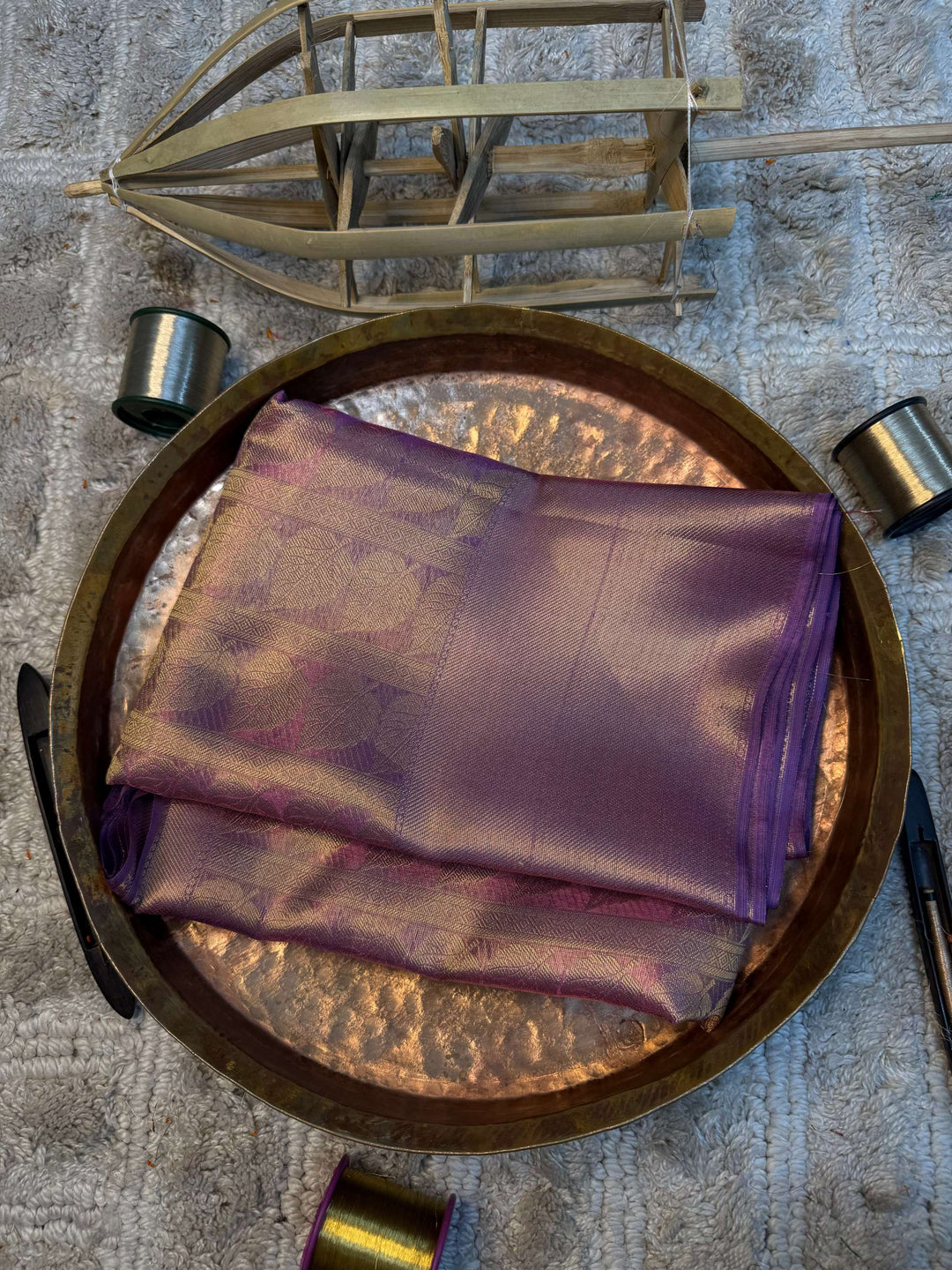 Eccentric zari weave Softsilk Heritage Banarasi saree