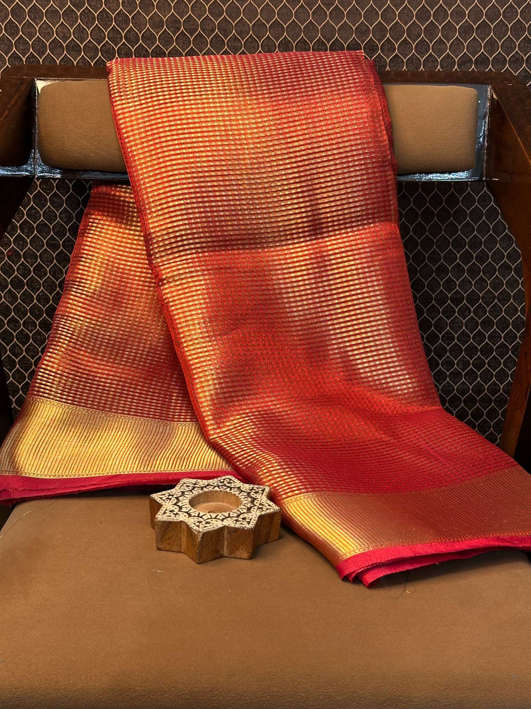 Eccentric zari weave Softsilk Heritage Banarasi saree