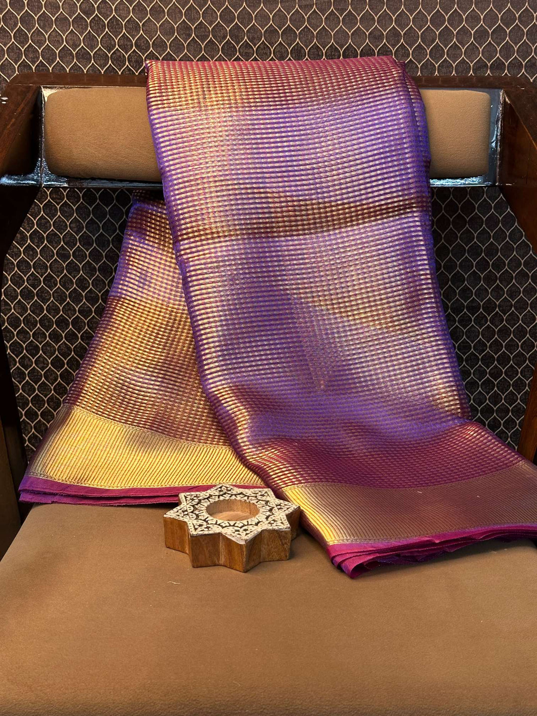 Eccentric zari weave Softsilk Heritage Banarasi saree