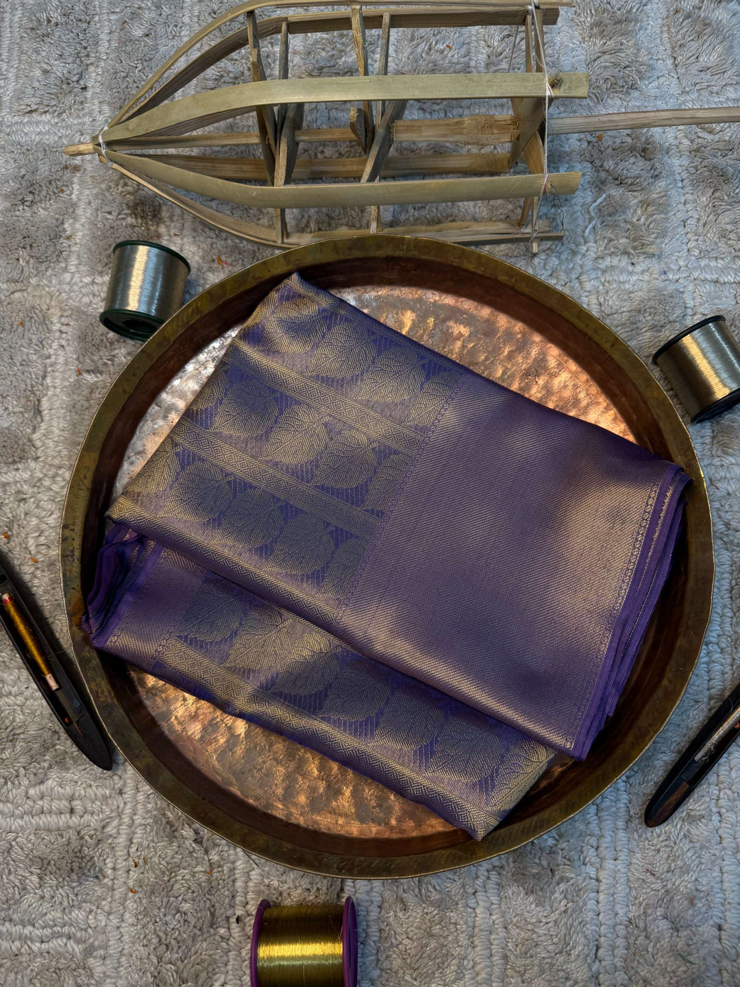 Eccentric zari weave Softsilk Heritage Banarasi saree