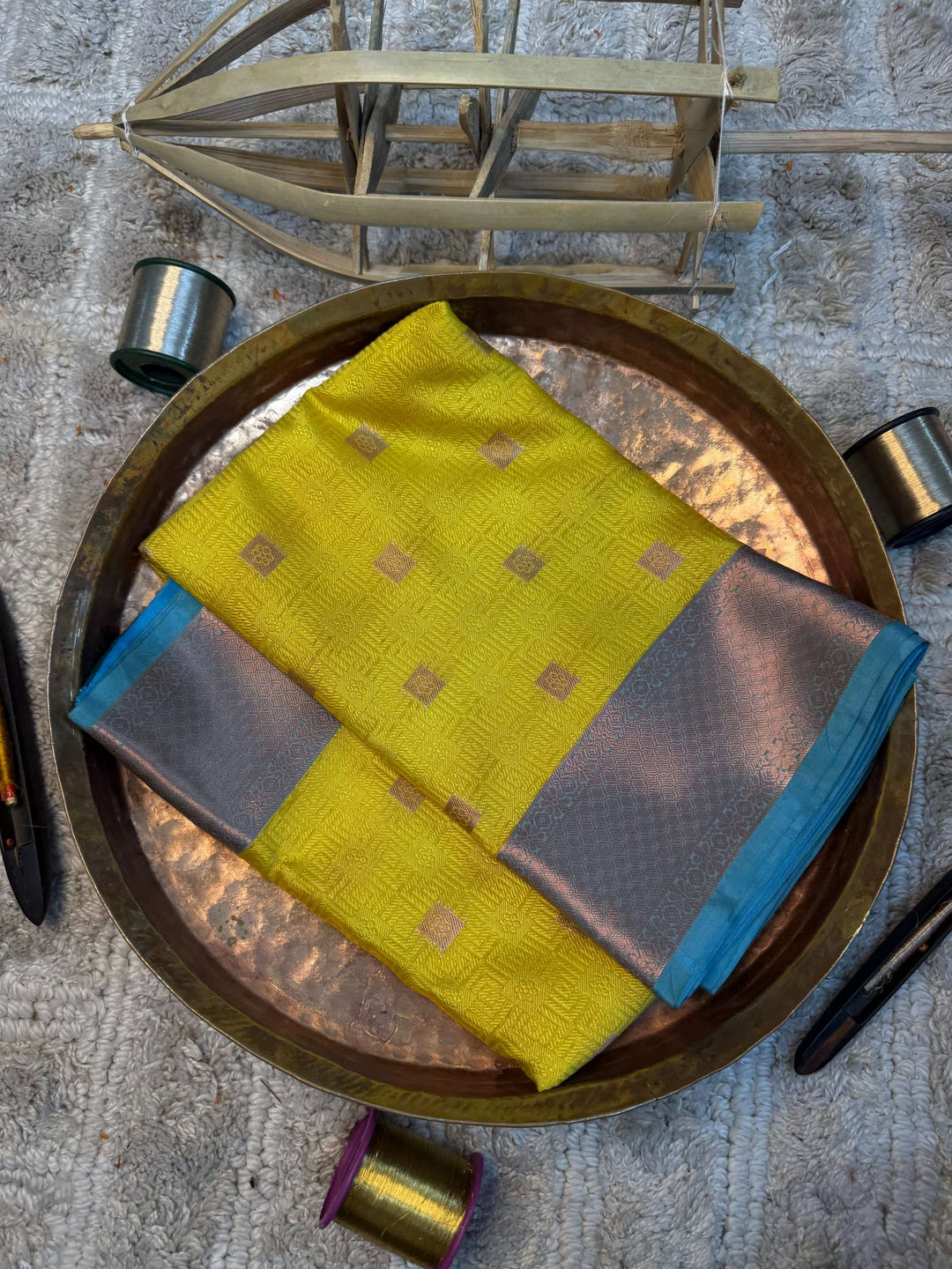 Eccentric zari weave Softsilk Heritage Banarasi saree