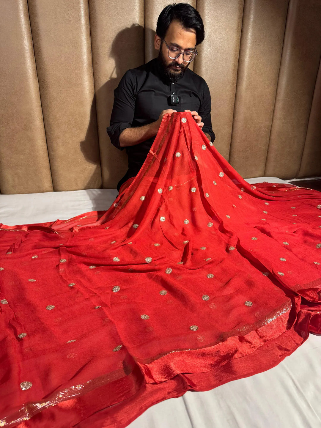 soft tissue silk Banarasi saree